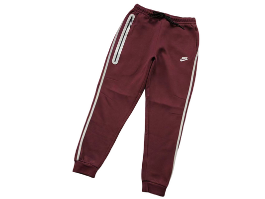 Nike Tech Fleece 2025 Jogging - (BURGUNDY/BLUE)