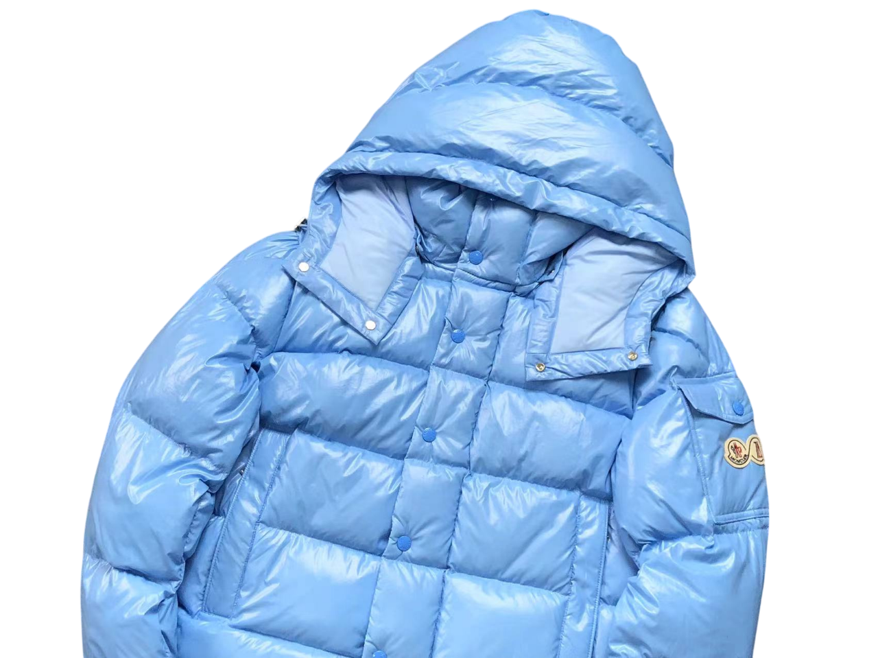 Moncler Maya 70th Anniversary Down Jacket - (BLUE)