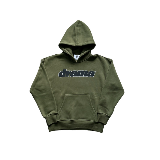 Drama Call Foam Hoodie - (KAKI)