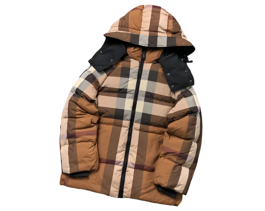Burberry Vintage Paded Jacket - (BROWN)