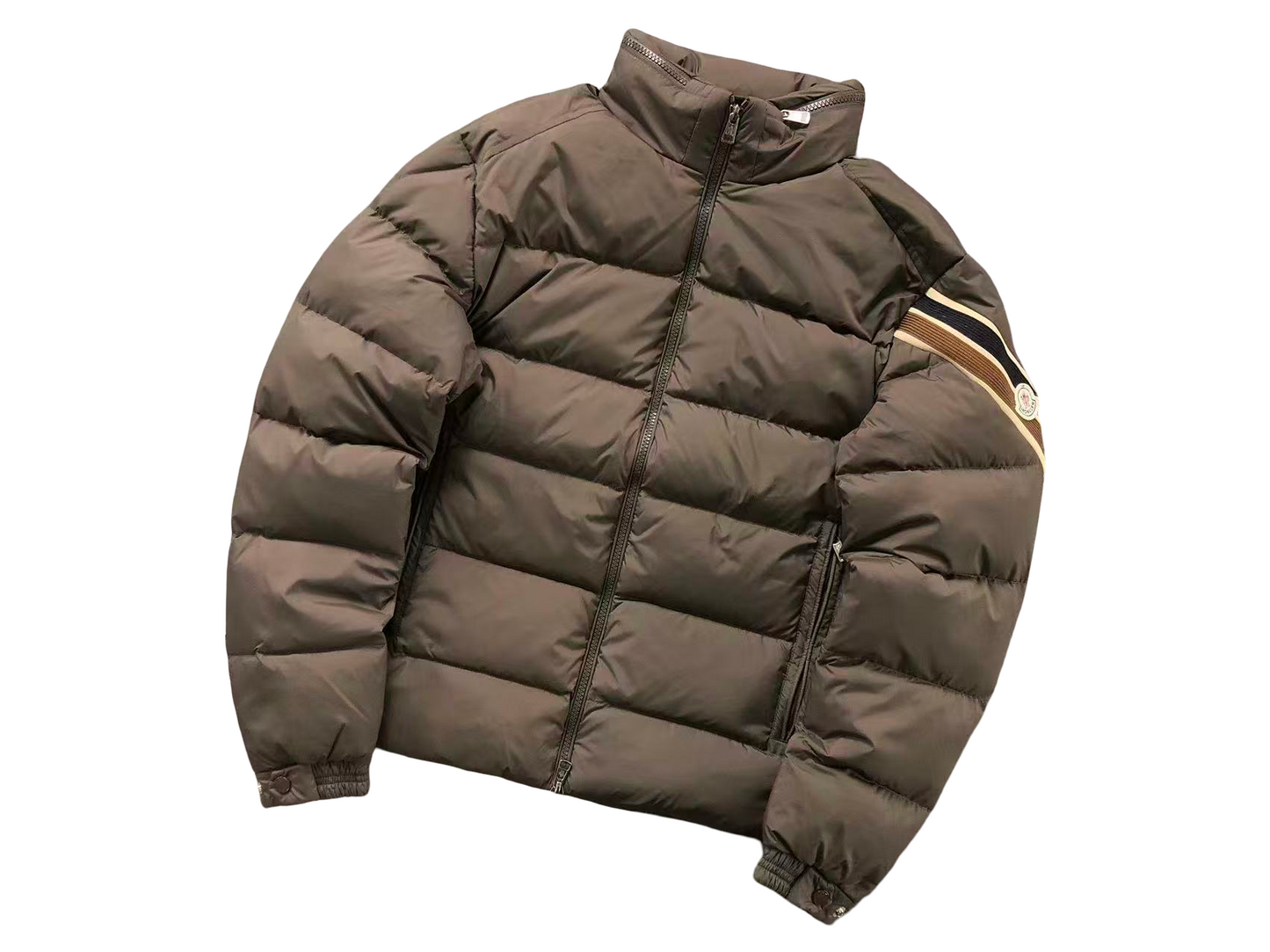 Moncler Solayan Down Jacket - (BROWN)