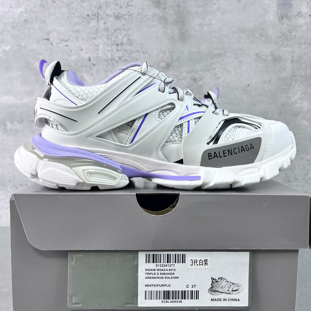 Balenciaga Track 3.0 - (WHITE/VIOLET)