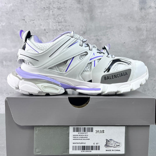 Balenciaga Track 3.0 - (WHITE/VIOLET)