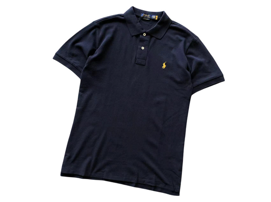 Ralph Lauren Classic Polo Navy/Yellow