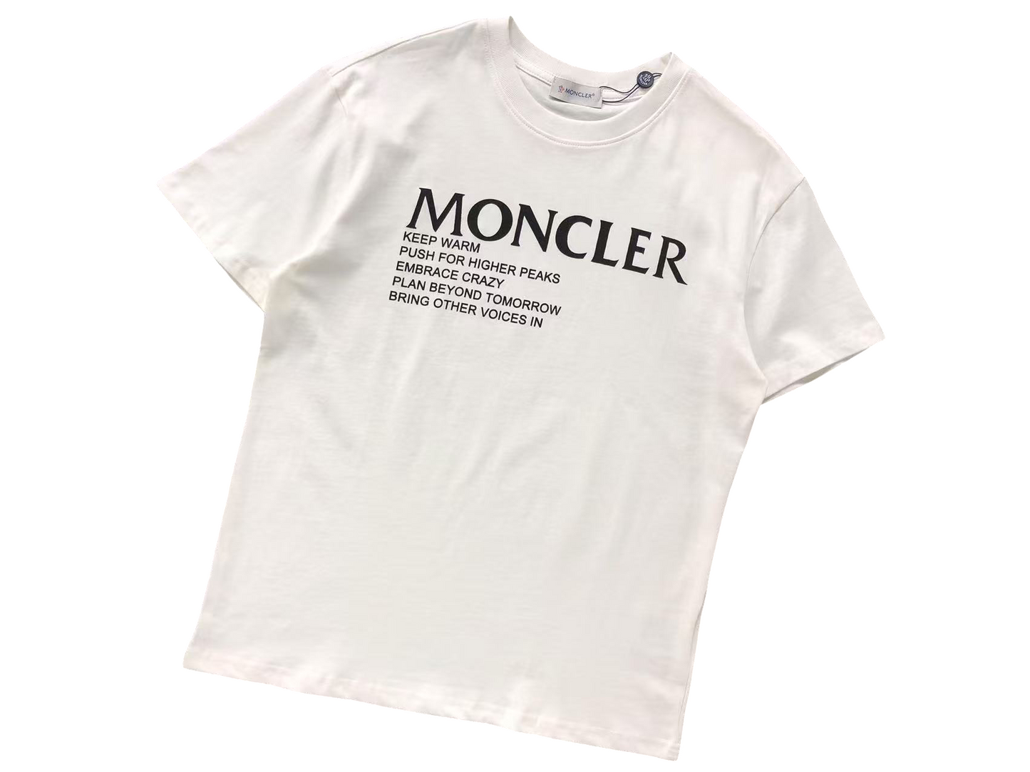 Moncler Citation Tee - (WHITE)