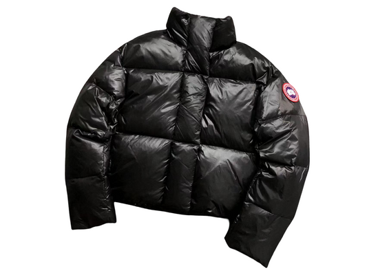 Canada Goose Cypress Cropped Down Jacket - (BLACK)