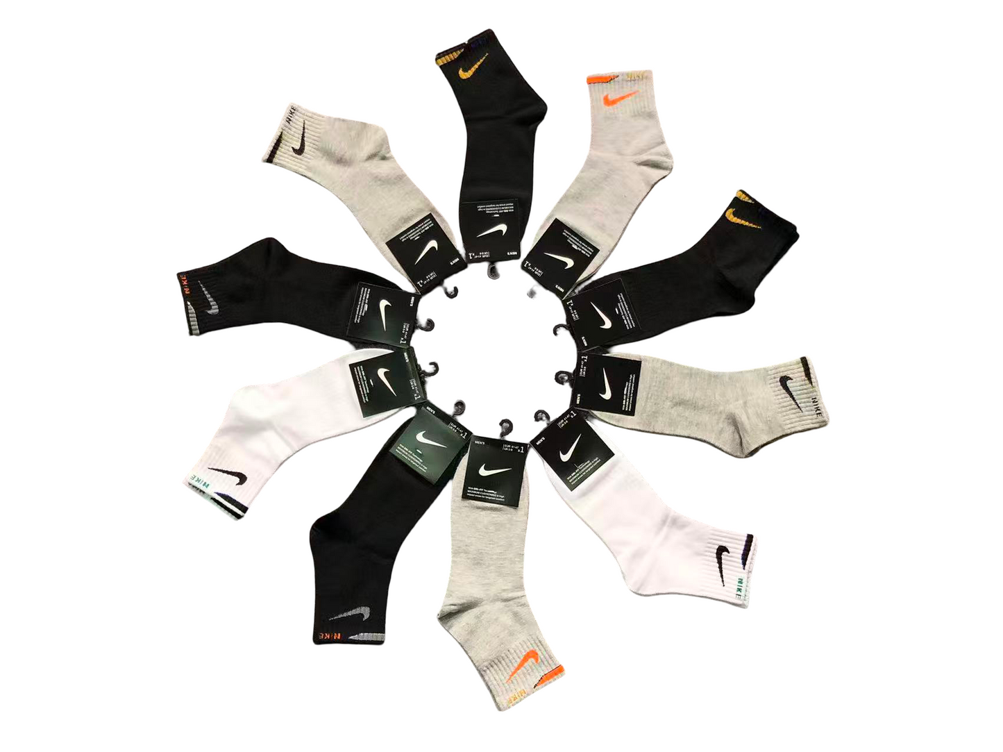 Nike Socks (10 Pairs) - COLOUR EDITION 20