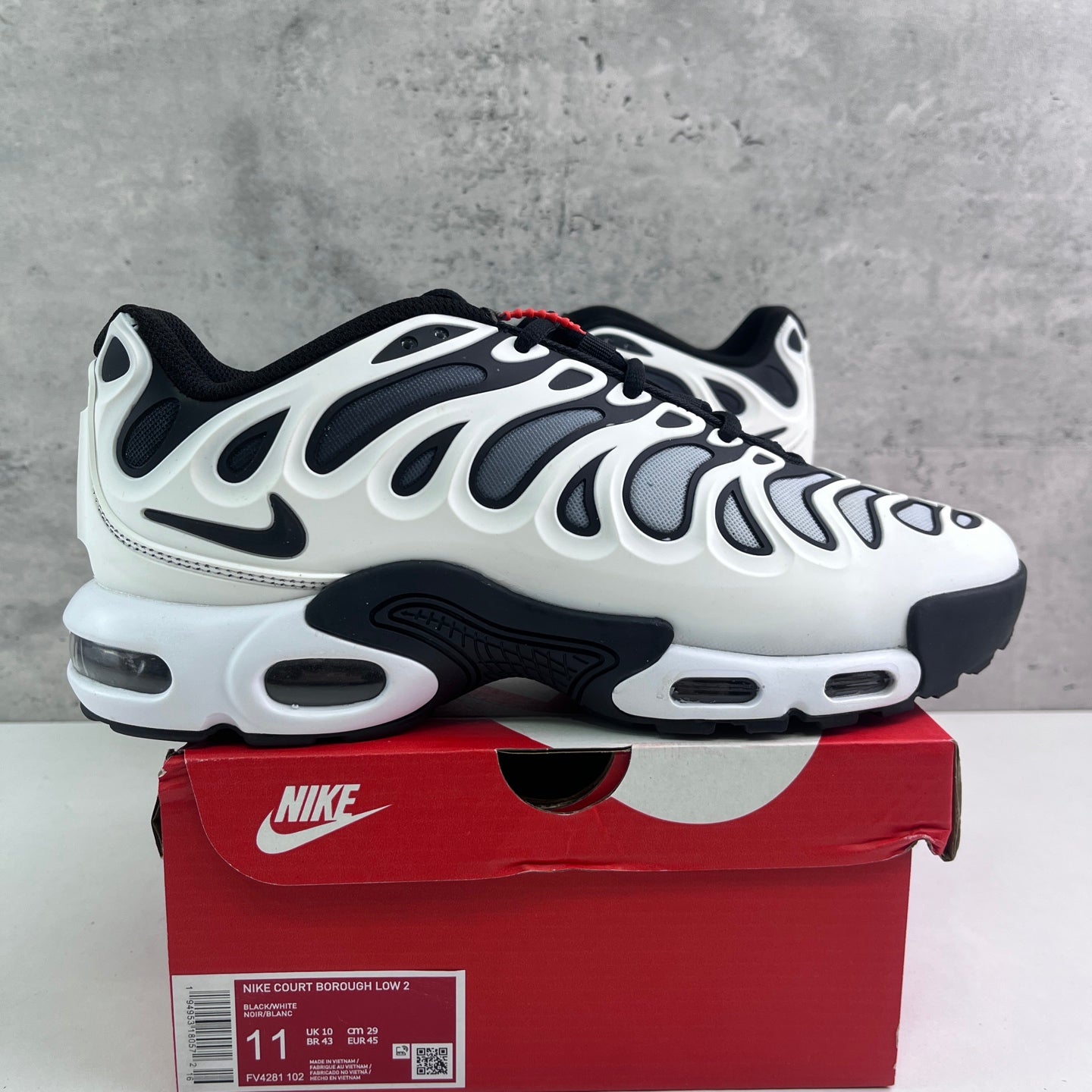 Nike Air Max Plus Drift White Black