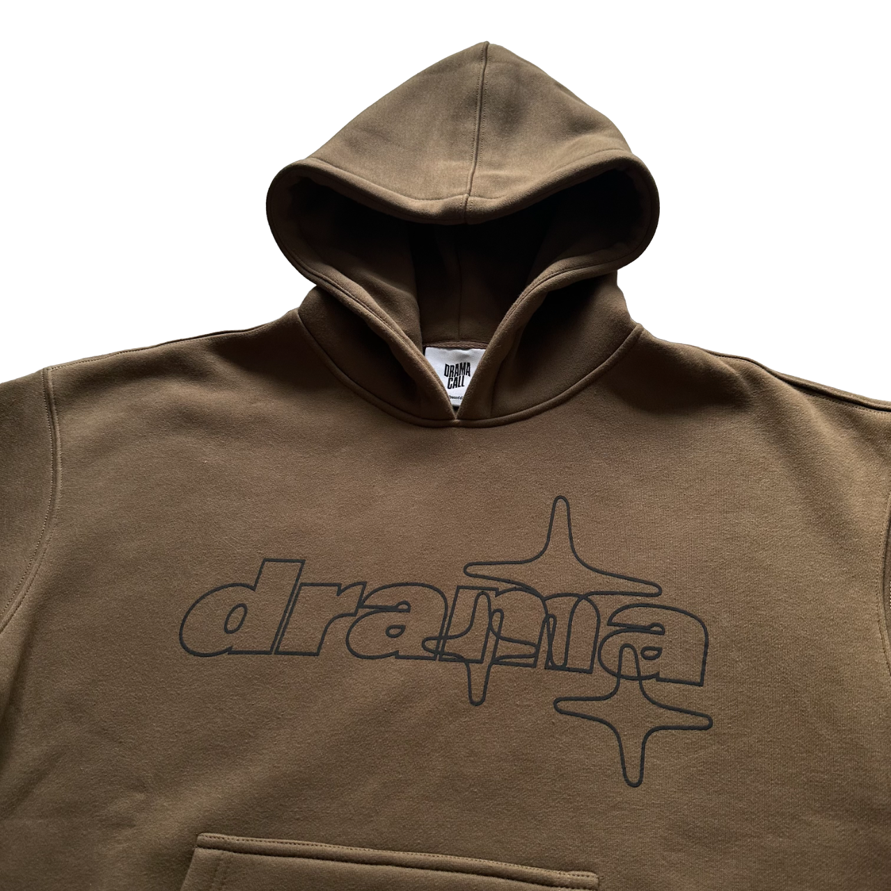 Drama Call Stars Hoodie - (BROWN)