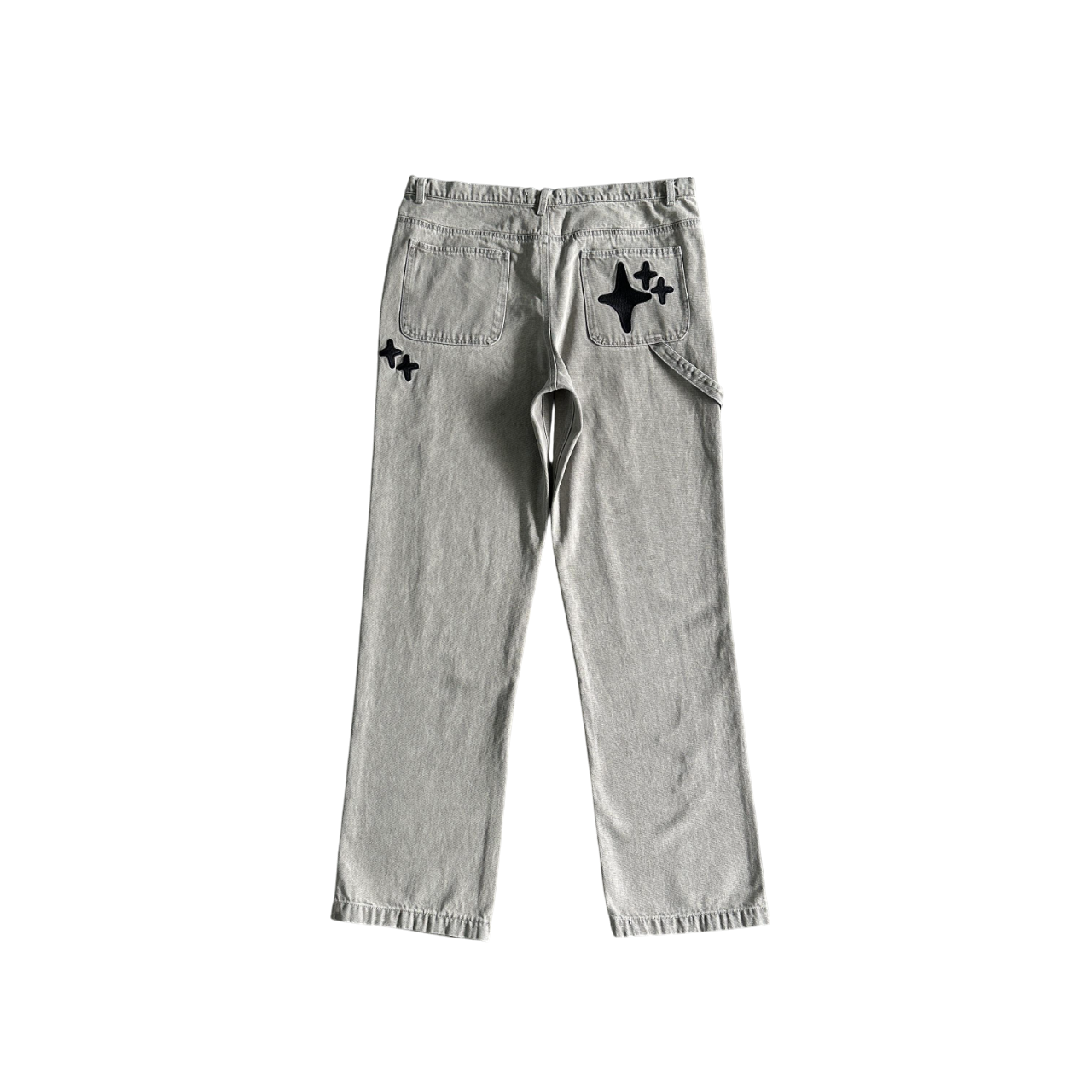 Broken Planet Stars Jeans Grey/Black