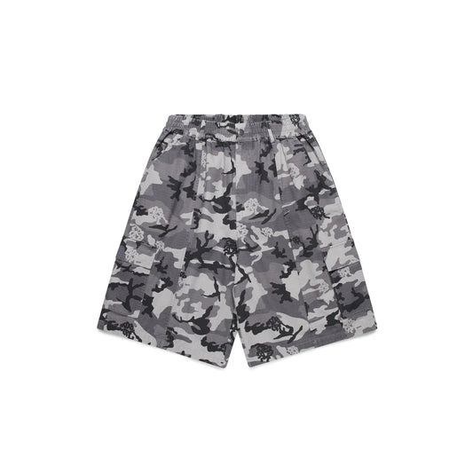 Mertra Camo Shorts - (GREY)