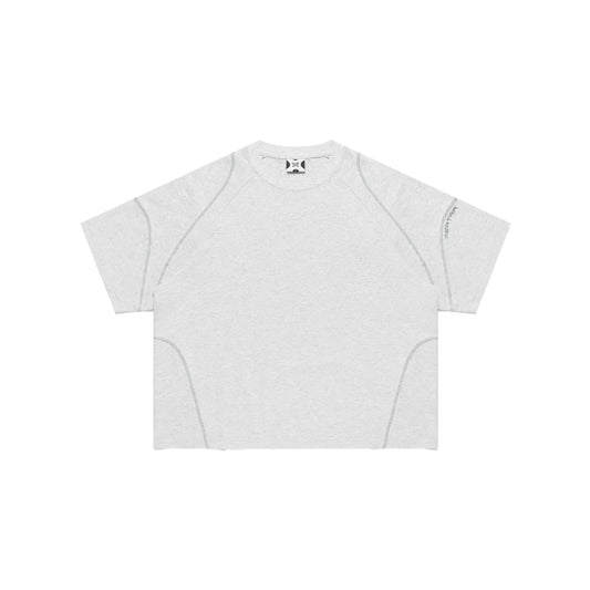 MERTRA Overlock Stitch Tee Grey