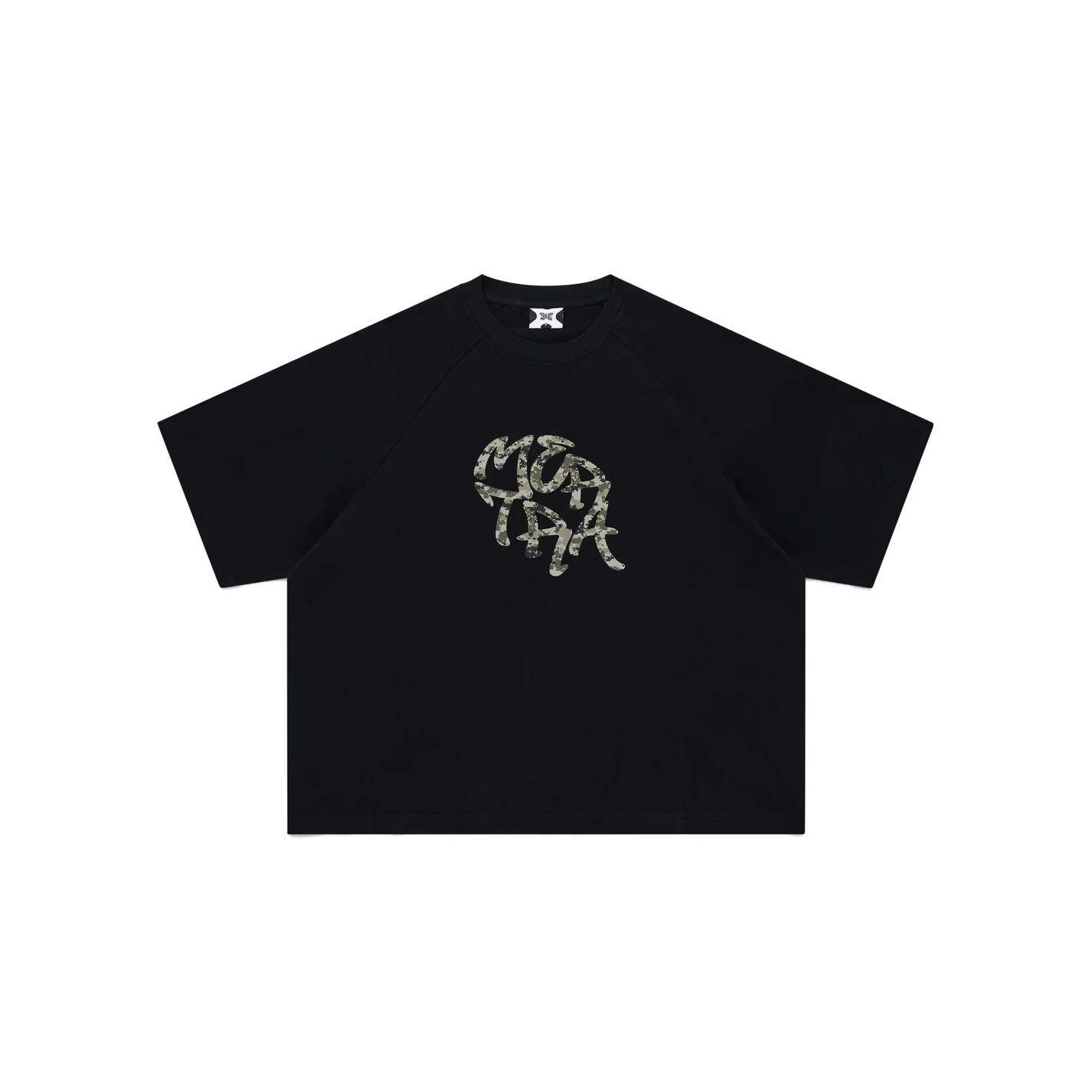 Mertra Glitch Tee - (BLACK)