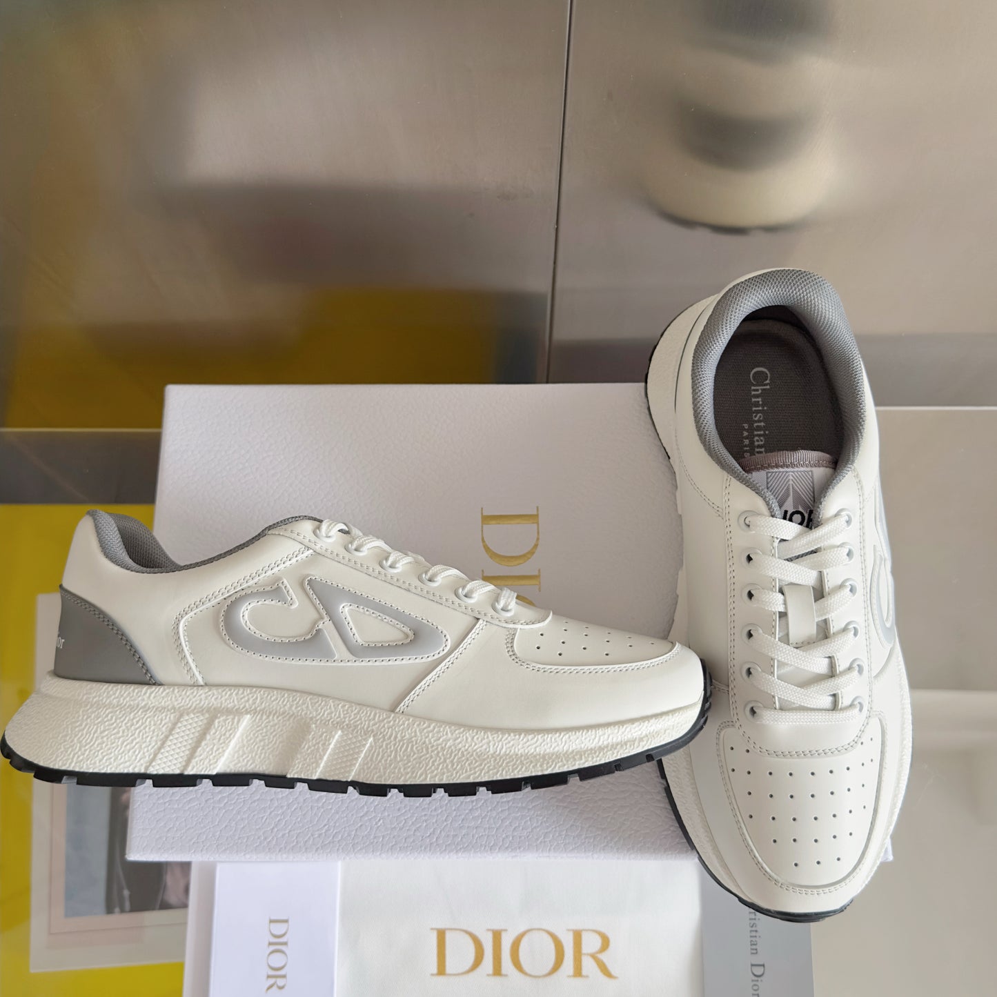 Dior Run'n White Grey