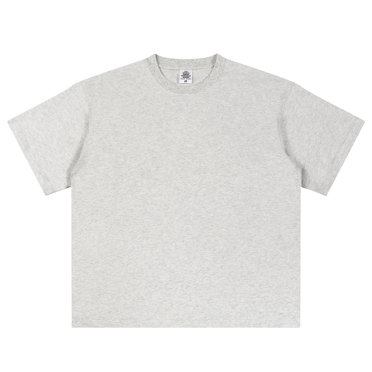 21Dripzz Essential Oversized Tee – Light Grey
