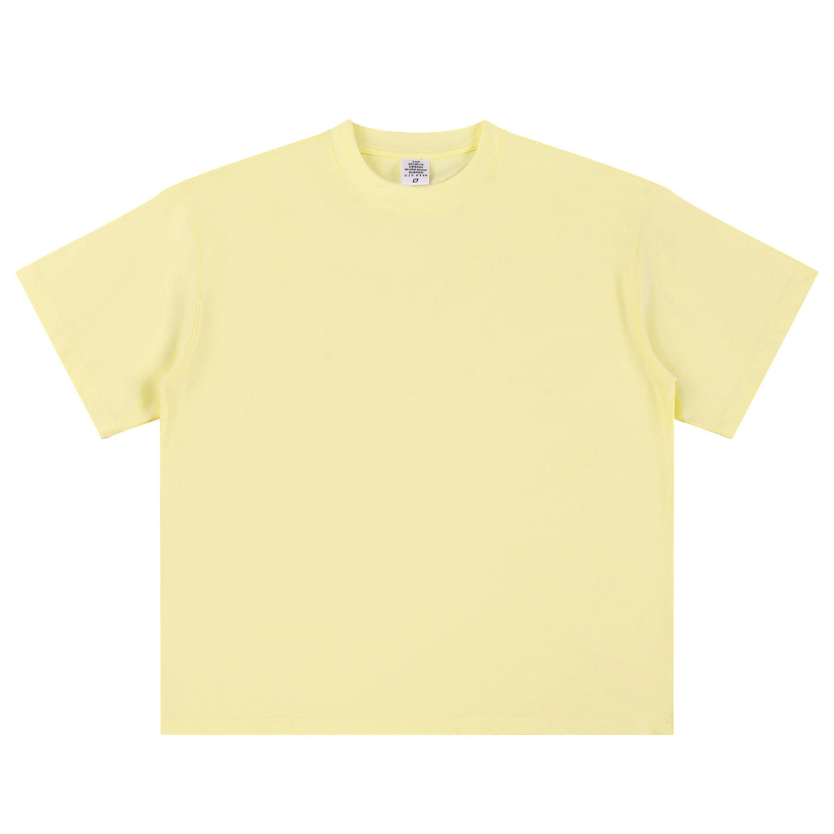 21Dripzz Essential Oversized Tee – Yellow