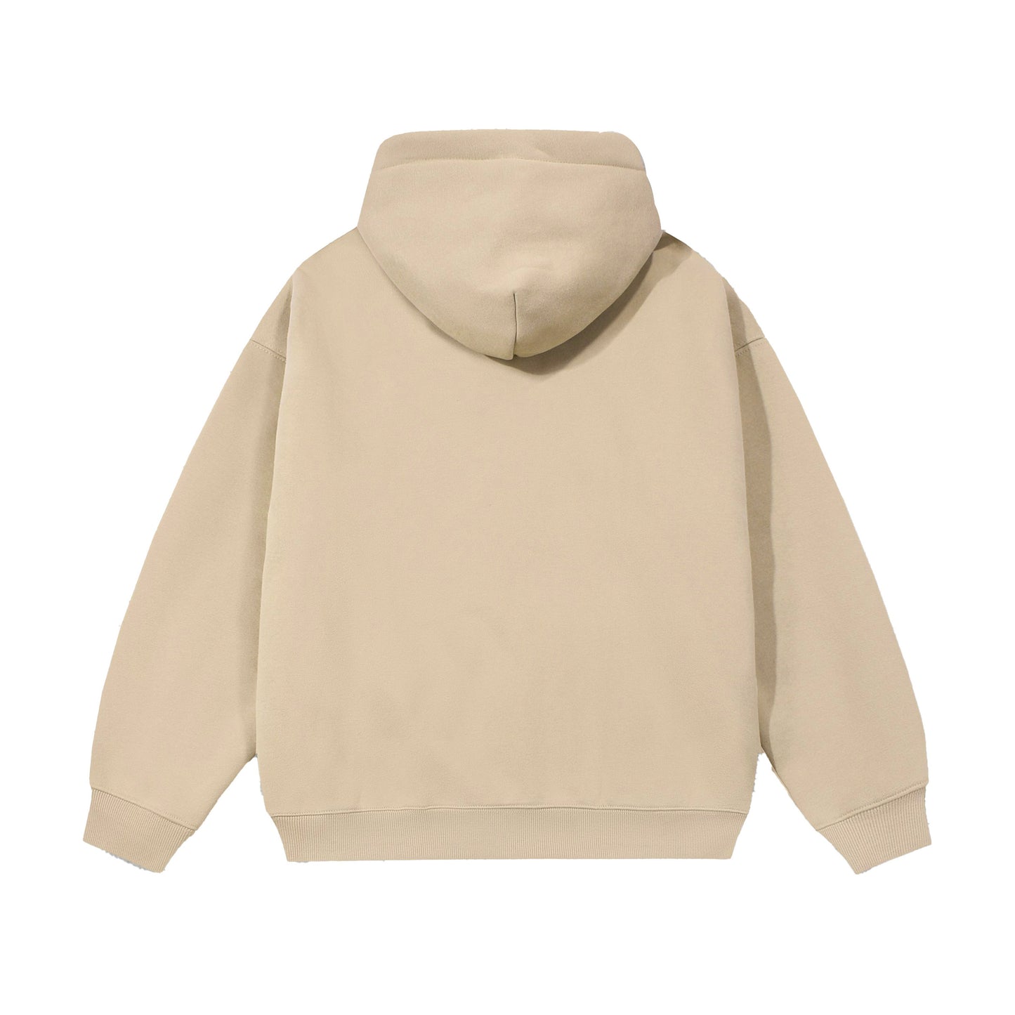 21Dripzz Essential Zip Hoodie - Cream