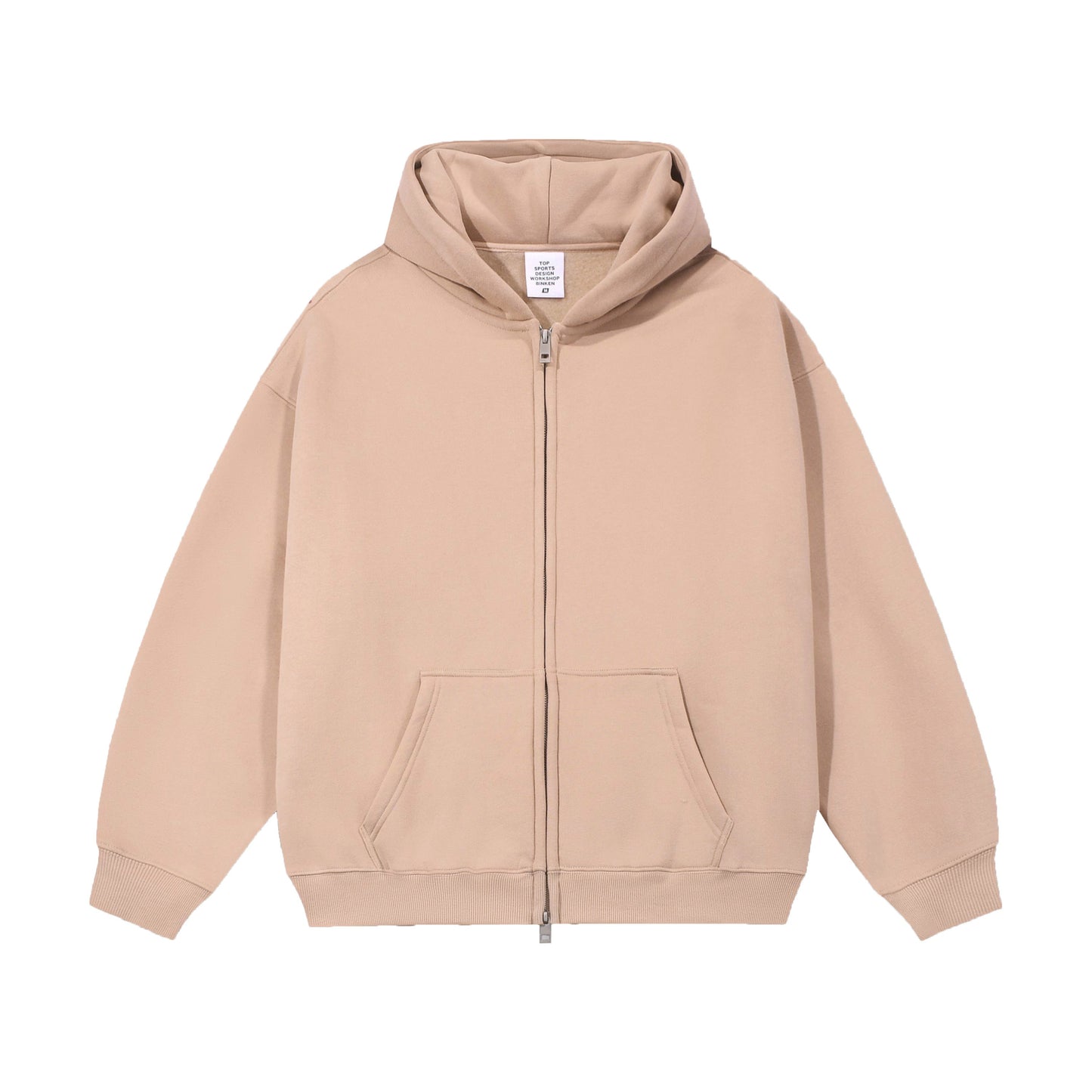 21Dripzz Essential Zip Hoodie - Pink