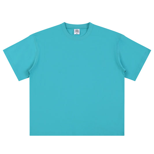 21Dripzz Essential Oversized Tee – Aqua Blue