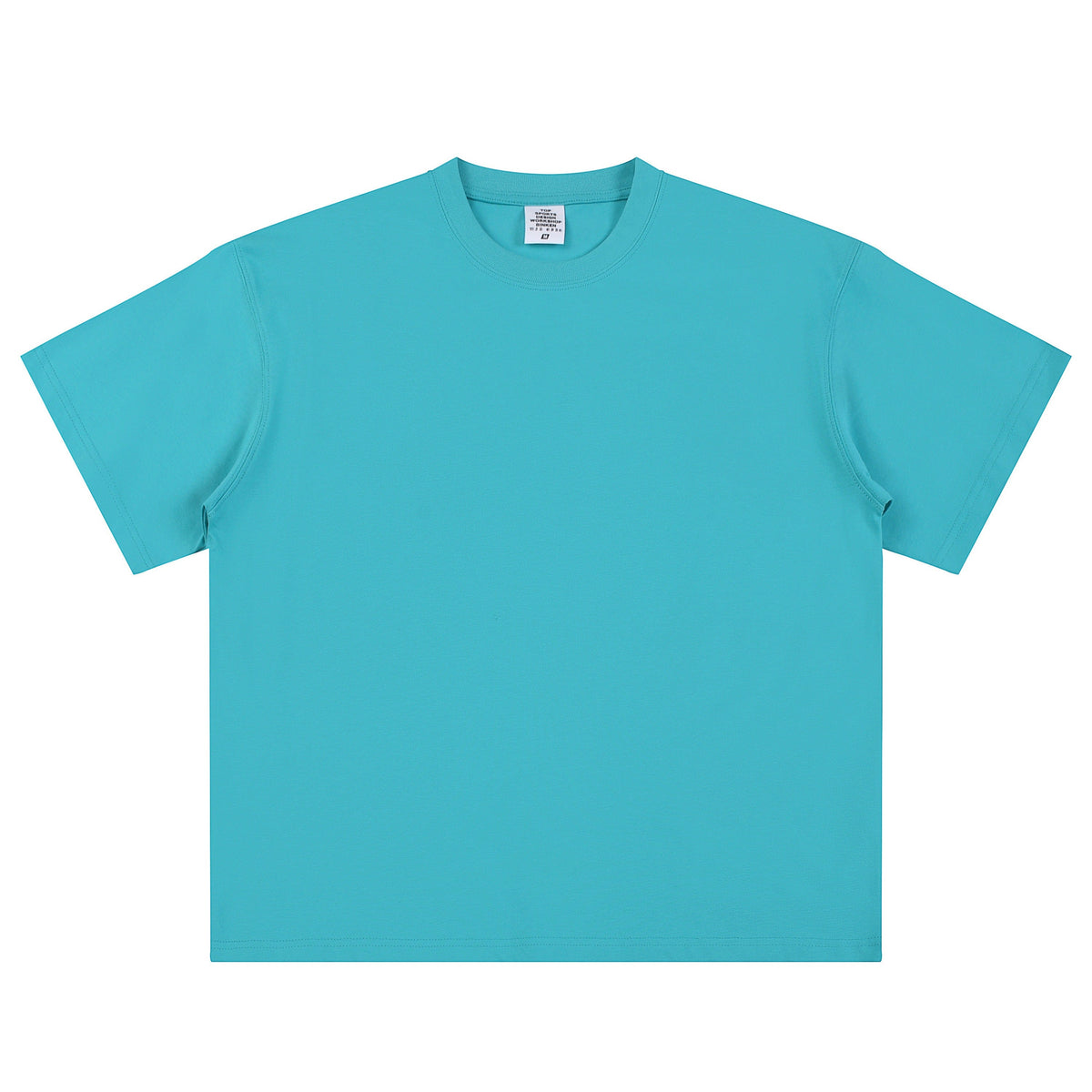 21Dripzz Essential Oversized Tee – Aqua Blue