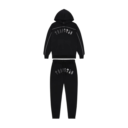 Trapstar Irongate Arch Camo Tracksuit Black