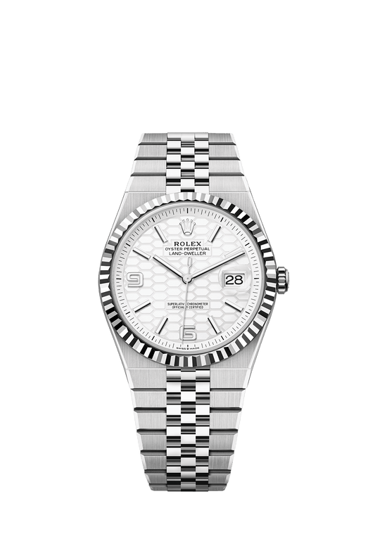 RoIex Land-Dweller 40 Oystersteel White