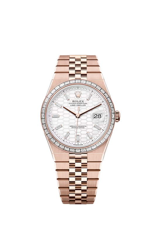 RoIex Land-Dweller 40 Diamonds Everose Gold