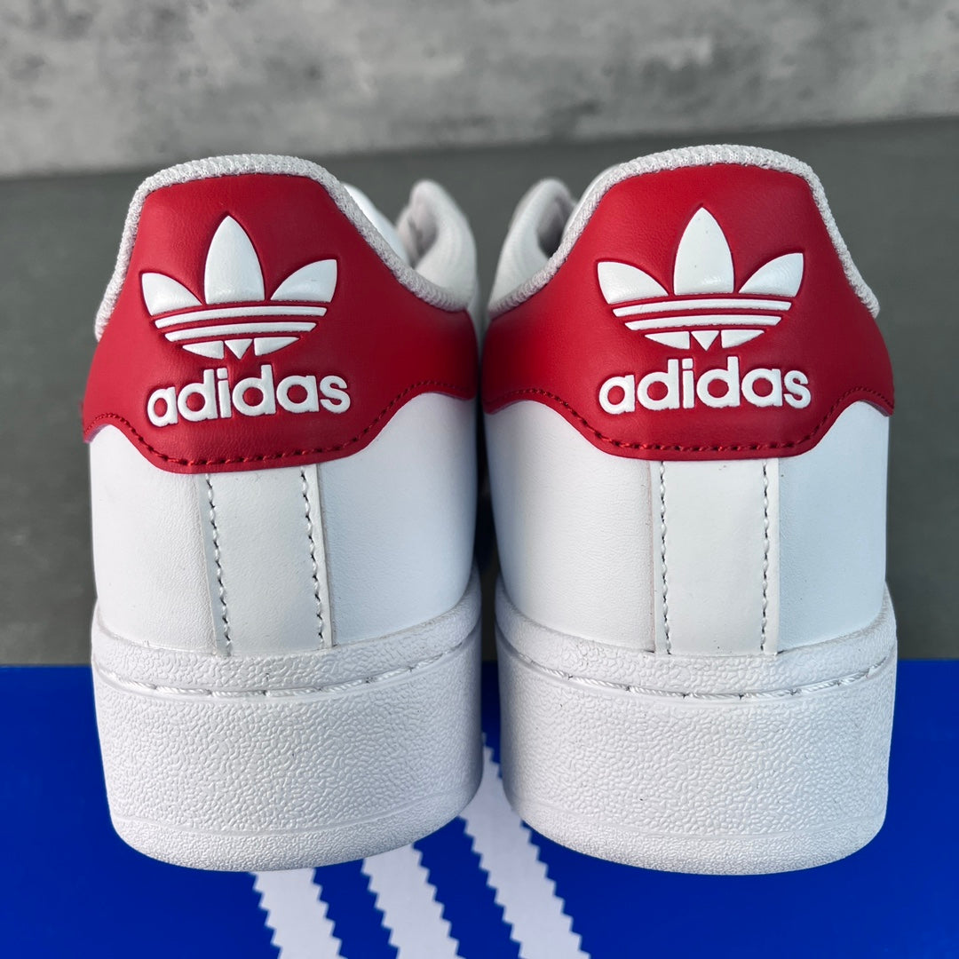 Adidas Superstar XLG White Scarlet
