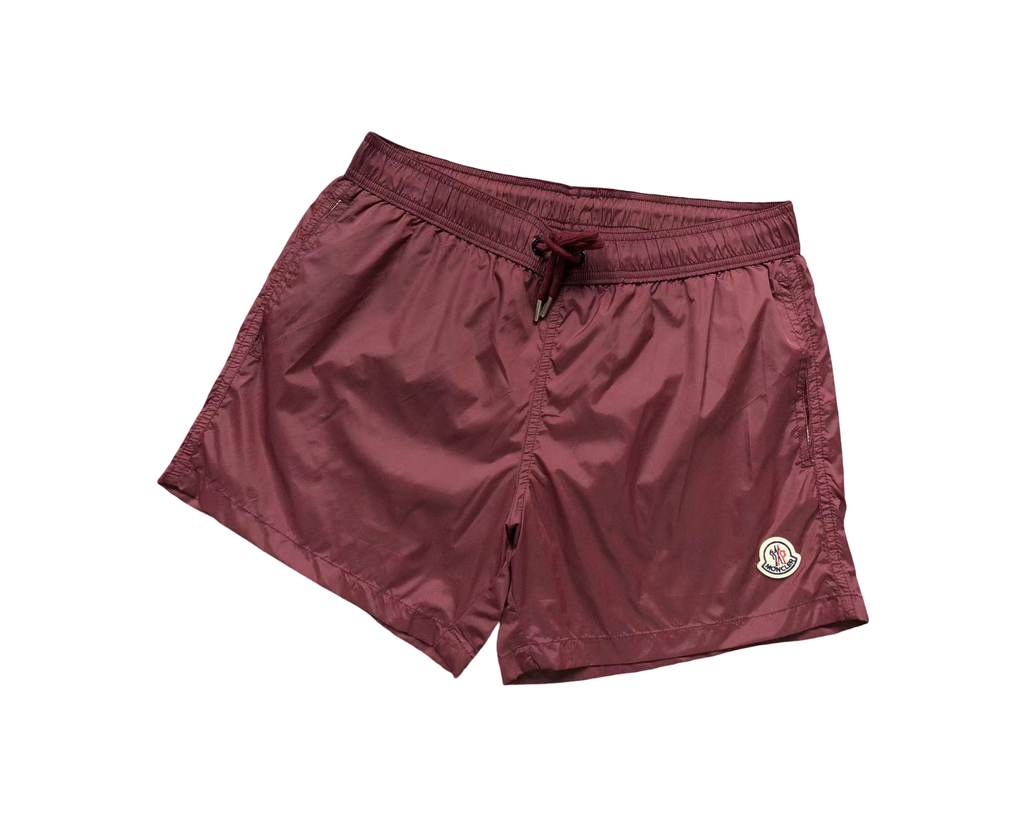 Moncler Classic Shorts - (BURGUNDY)