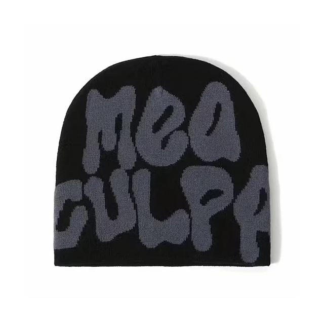 Mea Culpa Beanie - (FULL BLACK)