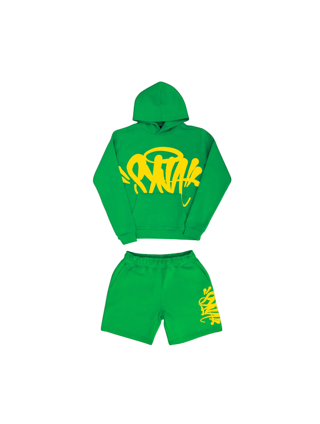 Syna World Team Hood Twinset - (GREEN/YELLOW)