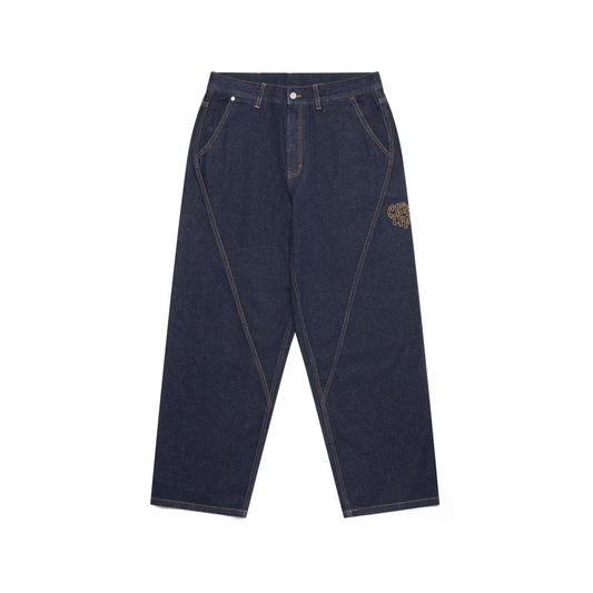 Mertra Bigstep Denim Jeans - (BLUE)