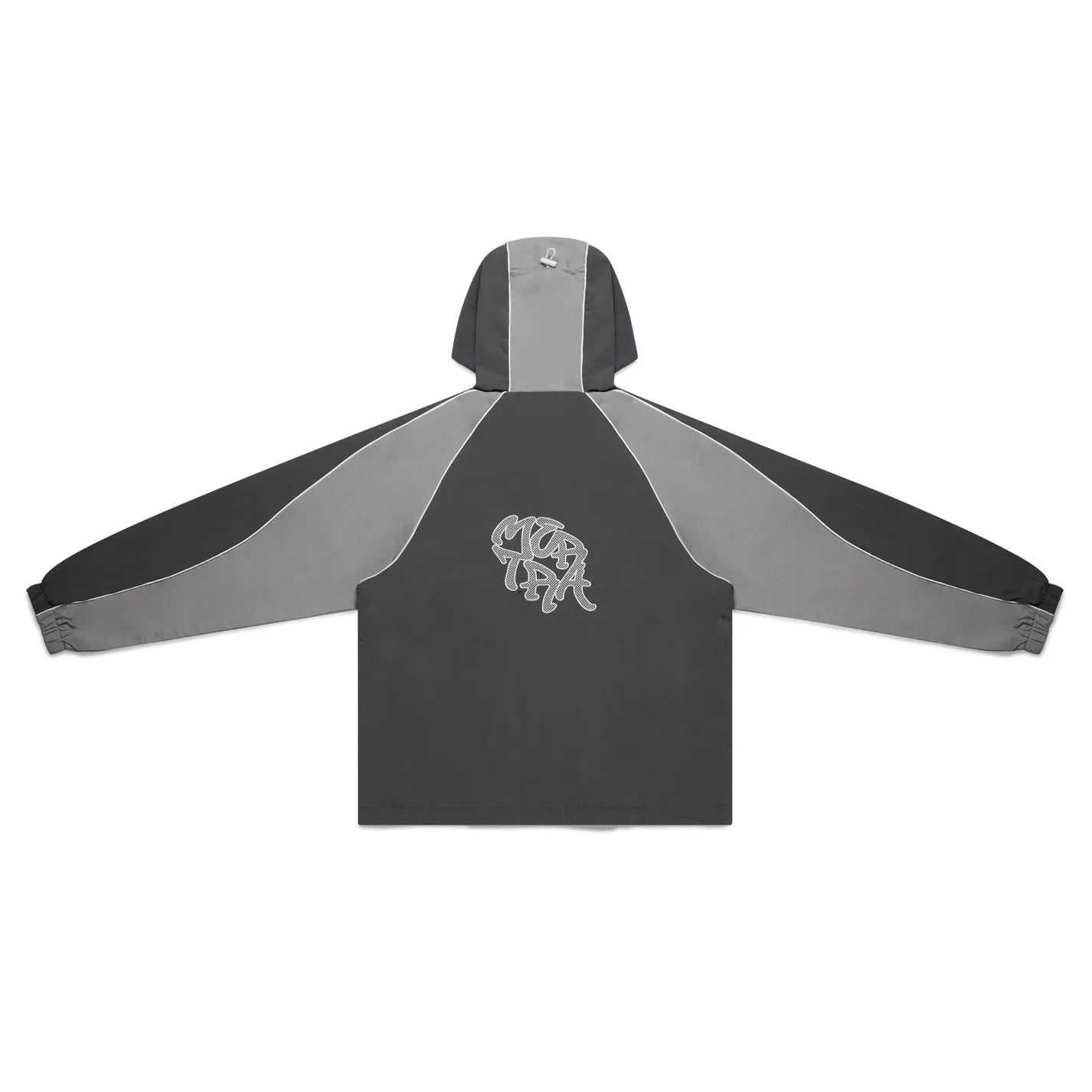 Mertra Nylon Track Jacket - (GREY)