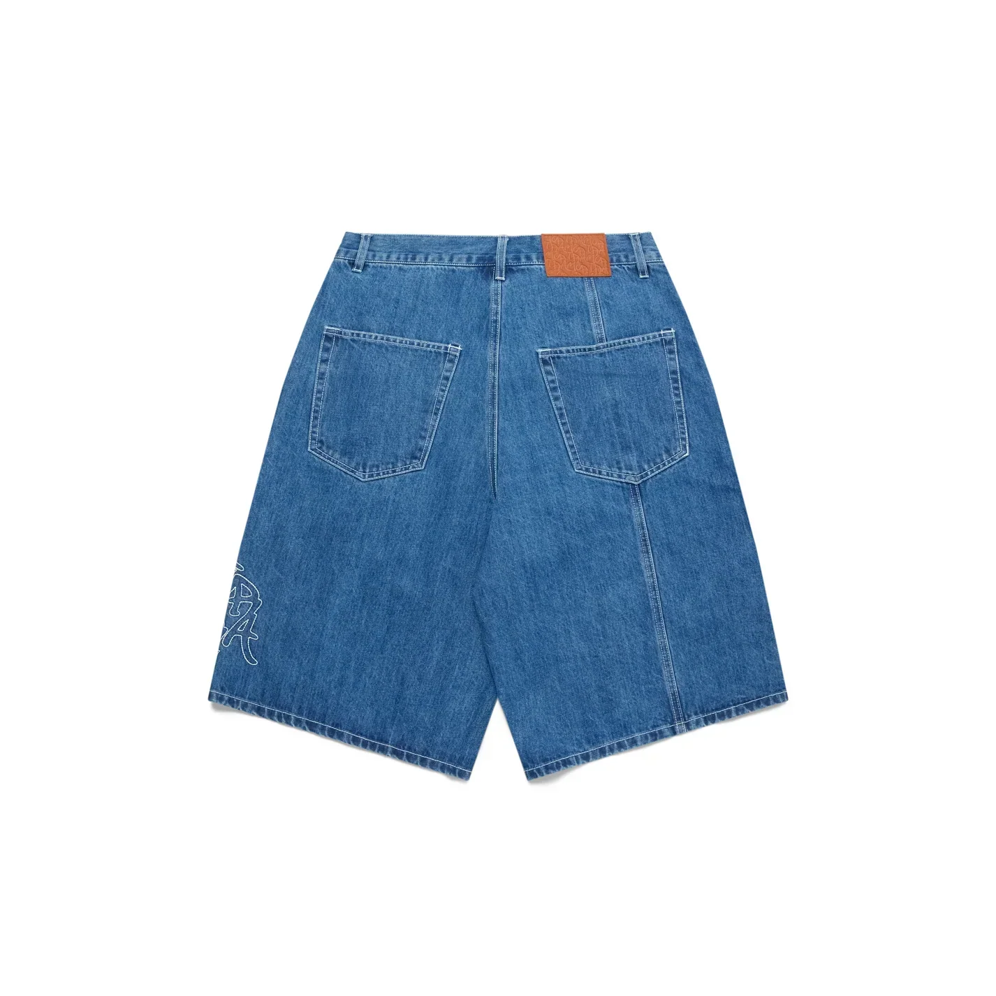 MERTRA Bigstep Denim Shorts Blue