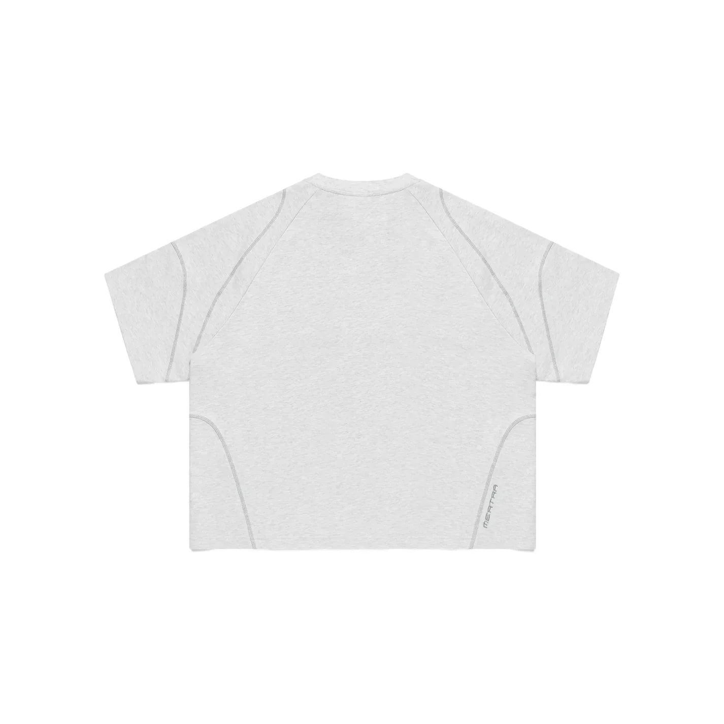 MERTRA Overlock Stitch Tee Grey