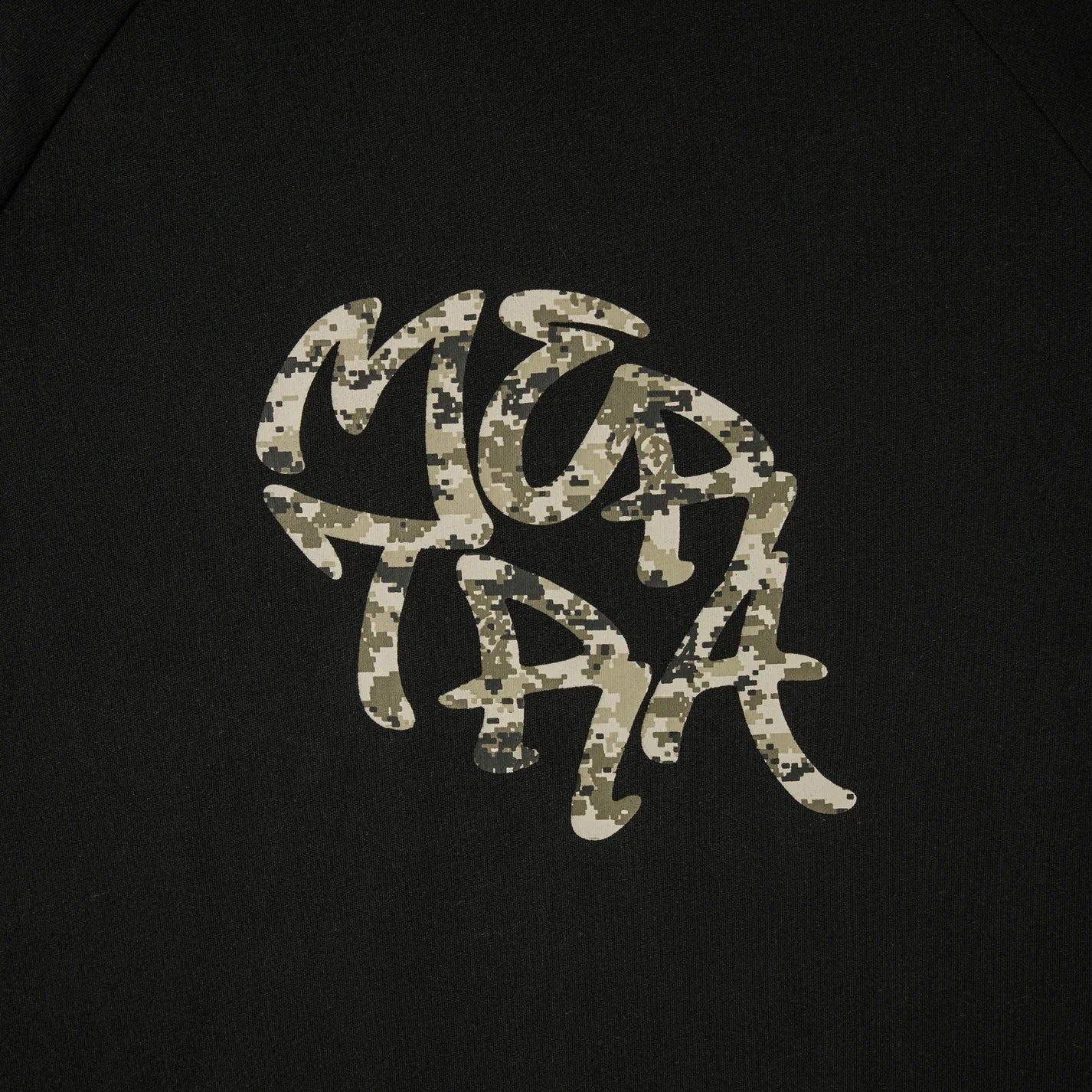 Mertra Glitch Tee - (BLACK)