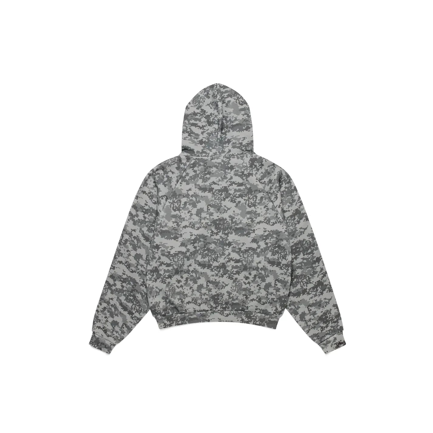 MERTRA Glitch Zip Hoodie Camo