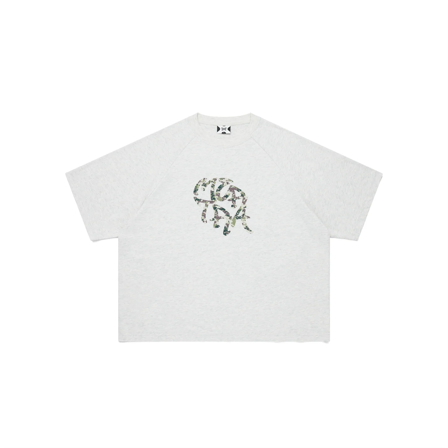 Mertra Glitch Tee - (GREY)