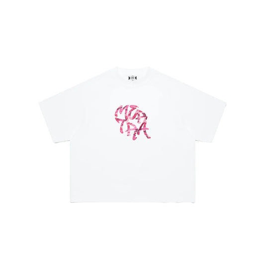 Mertra Camo Tee - (WHITE/PINK)